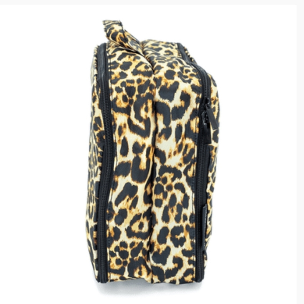 MYTAGALONGS Leopard Print Clean/Dirty Travel Gym Bag ~ NWT - Picture 3 of 6